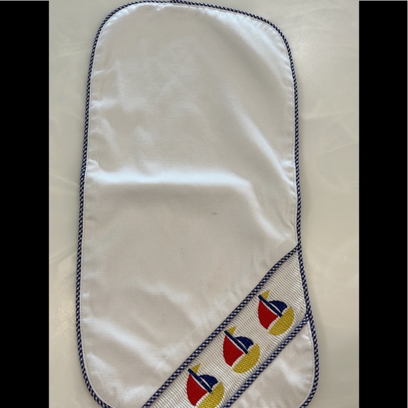 Smocked burp cloth - Picture 1 of 1